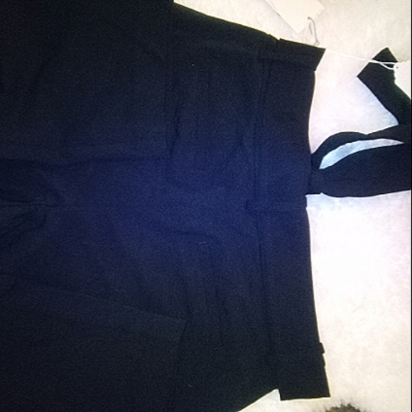 NWT A New Day Black Tie Up Paperbag pants sz 6 - Picture 4 of 10
